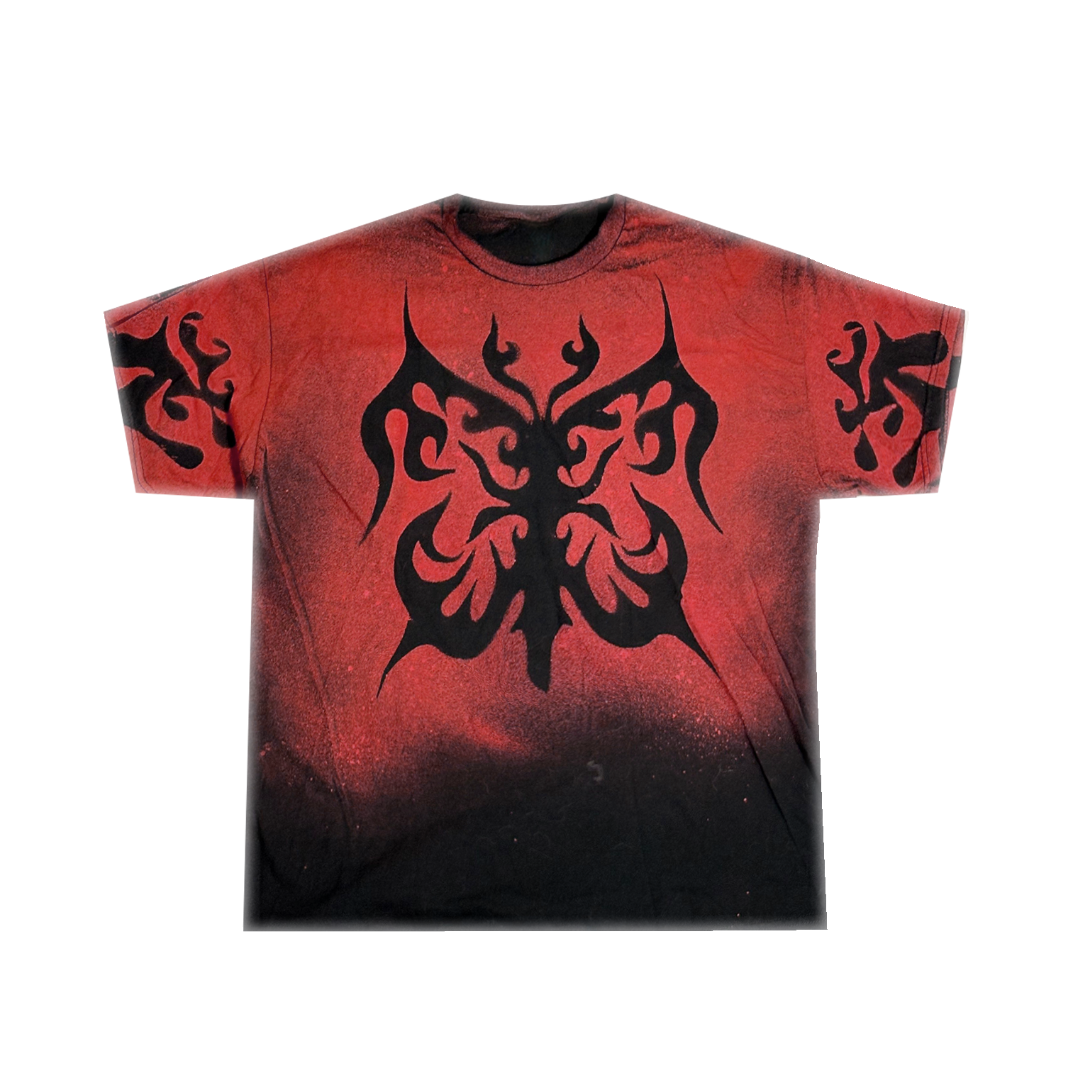 Red Dyed Butterfly - Skystained Shirt (Unisex)